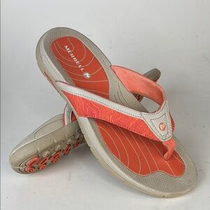 Merrell Alveo thong sandals size 8